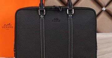 hermes brief als|real real Hermes briefcase.